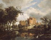 Meindert Hobbema The Ruins of Brederode Castle china oil painting artist